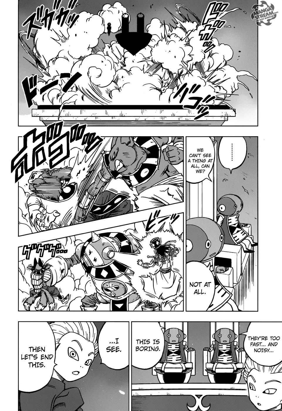 Dragon Ball Super Chapter 29 page 12 - Chapter 29: Toppo, Universe 11 God of Destruction Candidate!
