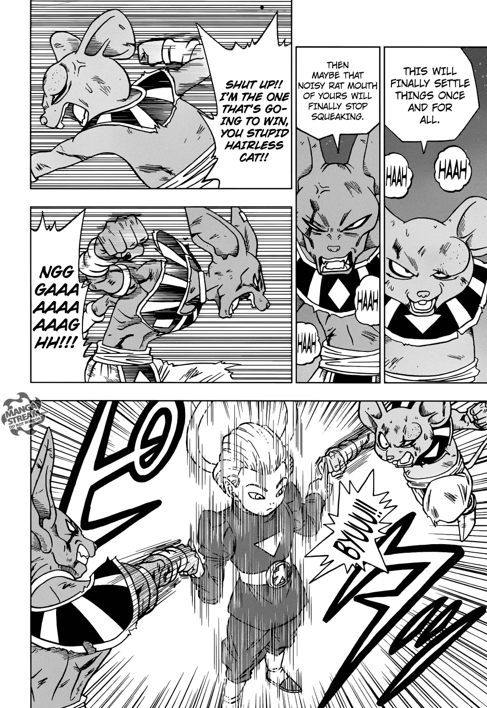 Dragon Ball Super Chapter 29 page 14 - Chapter 29: Toppo, Universe 11 God of Destruction Candidate!