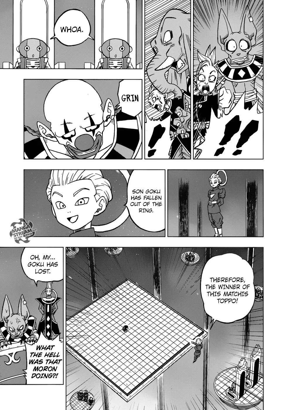 Dragon Ball Super Chapter 29 page 43 - Chapter 29: Toppo, Universe 11 God of Destruction Candidate!