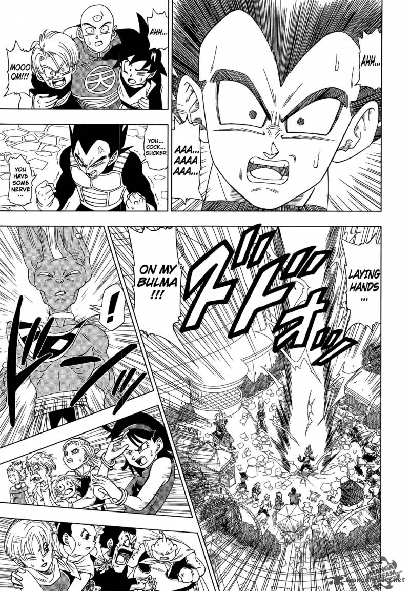 Dragon Ball Super Chapter 3 page 7 - Chapter 3: The Rage of Beerus