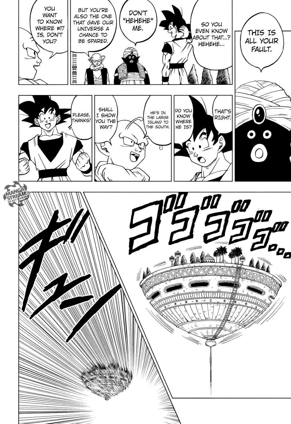 Dragon Ball Super Chapter 31 page 10 - Chapter 31: The Super Warriors Gather!
