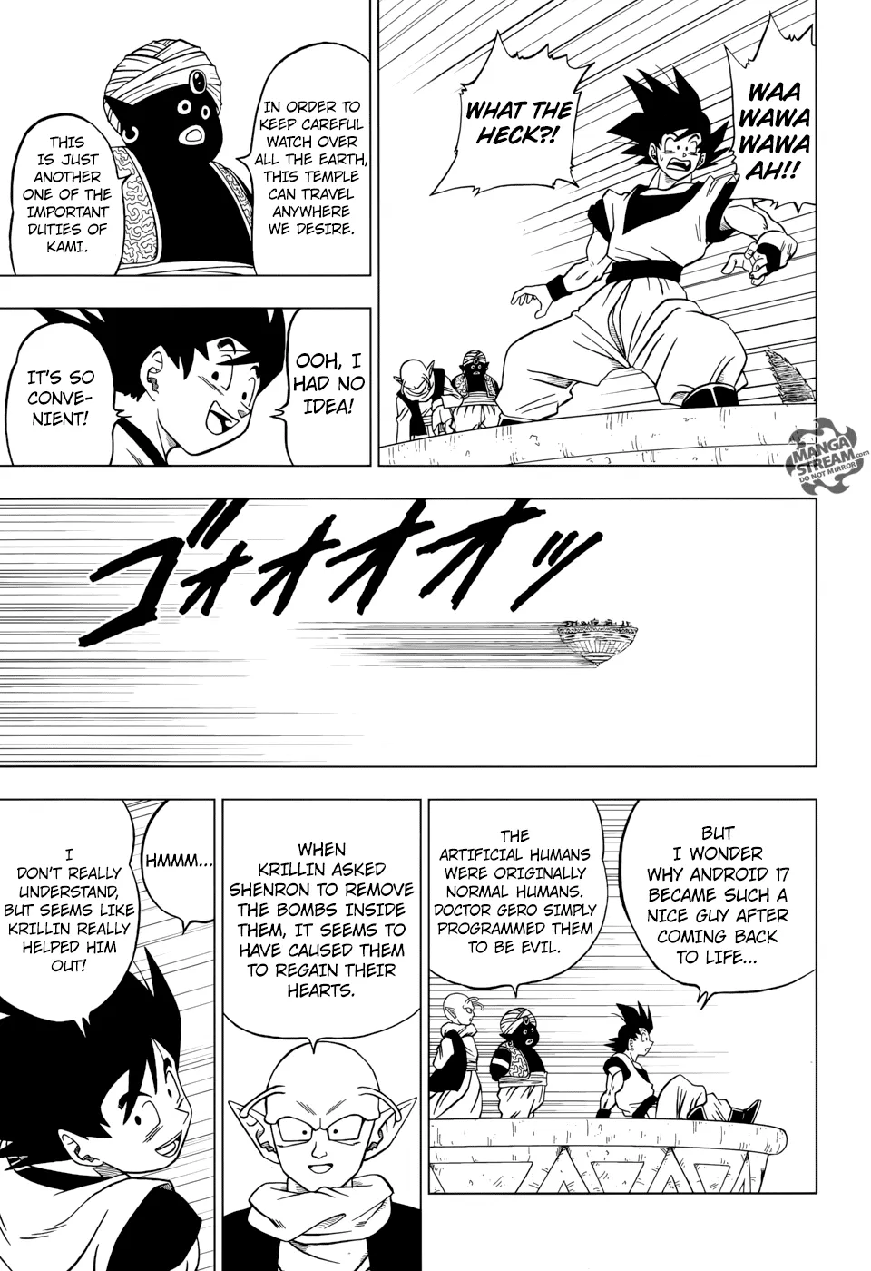 Dragon Ball Super Chapter 31 page 11 - Chapter 31: The Super Warriors Gather!