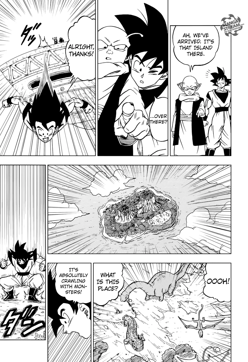 Dragon Ball Super Chapter 31 page 15 - Chapter 31: The Super Warriors Gather!