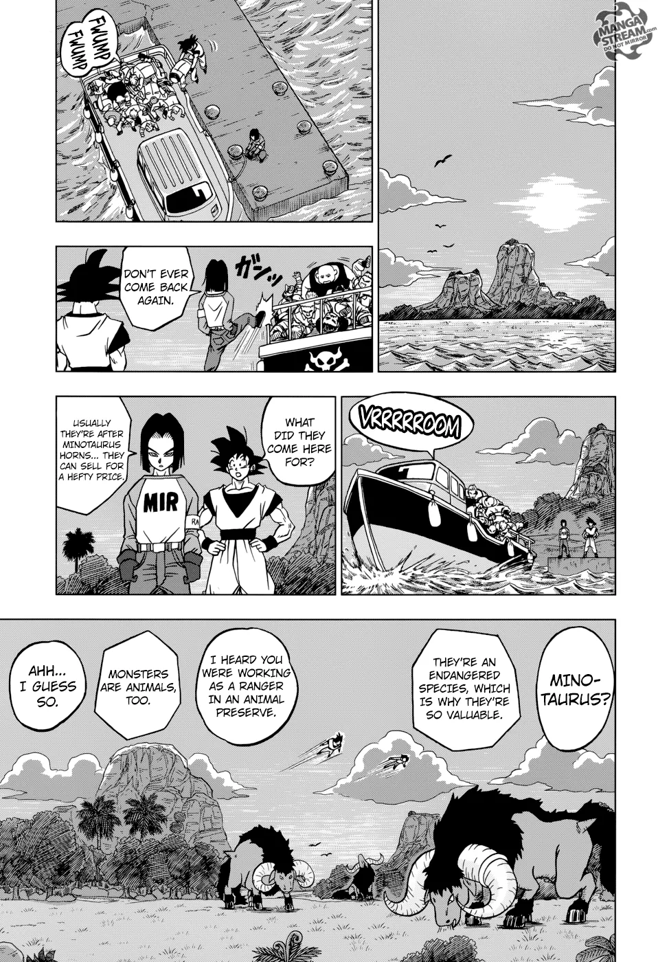 Dragon Ball Super Chapter 31 page 33 - Chapter 31: The Super Warriors Gather!