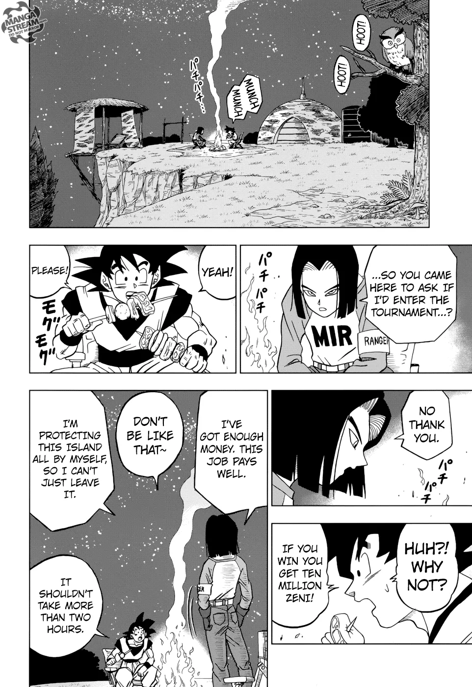 Dragon Ball Super Chapter 31 page 34 - Chapter 31: The Super Warriors Gather!