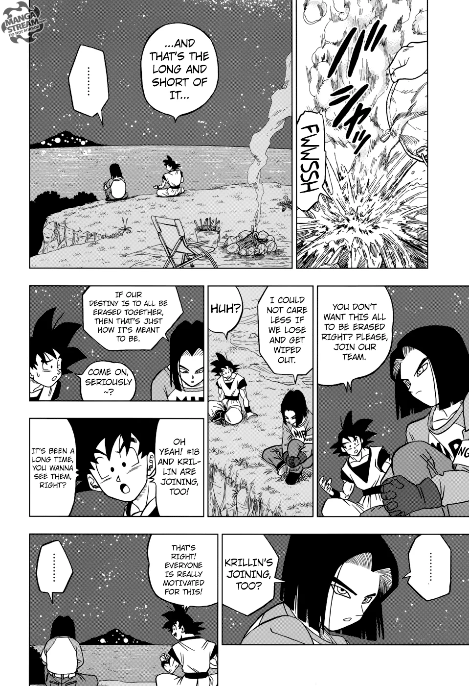 Dragon Ball Super Chapter 31 page 36 - Chapter 31: The Super Warriors Gather!