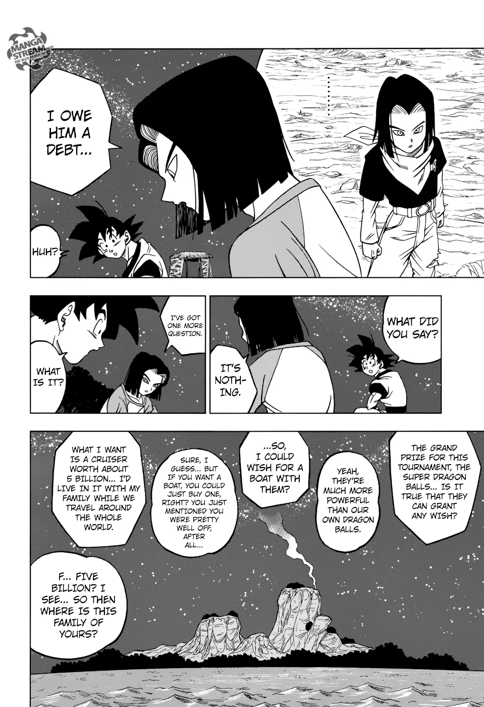 Dragon Ball Super Chapter 31 page 38 - Chapter 31: The Super Warriors Gather!