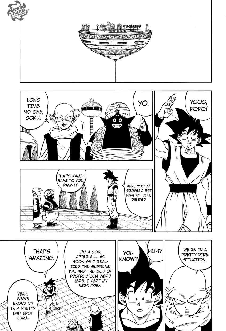 Dragon Ball Super Chapter 31 page 9 - Chapter 31: The Super Warriors Gather!