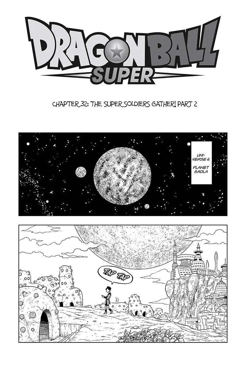 Dragon Ball Super Chapter 32 page 1 - Chapter 32: The Super Warriors Gather! Part 2