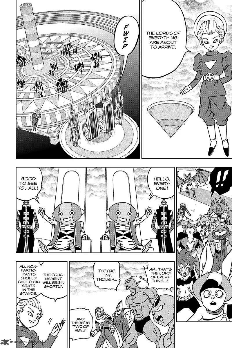 Dragon Ball Super Chapter 33 page 14 - Chapter 33: Universe Survival! The Tournament of Power Begins!!