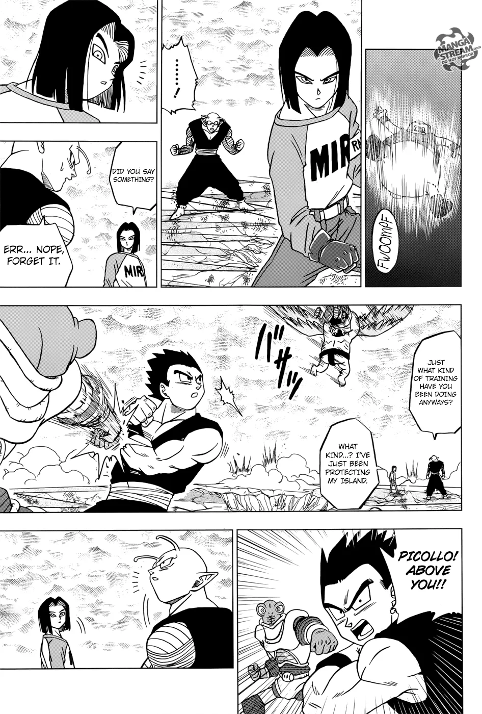 Dragon Ball Super Chapter 36 page 11 - Chapter 36: Quirky Competitors