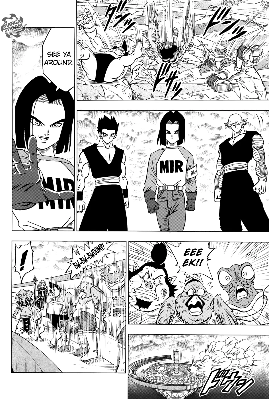 Dragon Ball Super Chapter 36 page 14 - Chapter 36: Quirky Competitors
