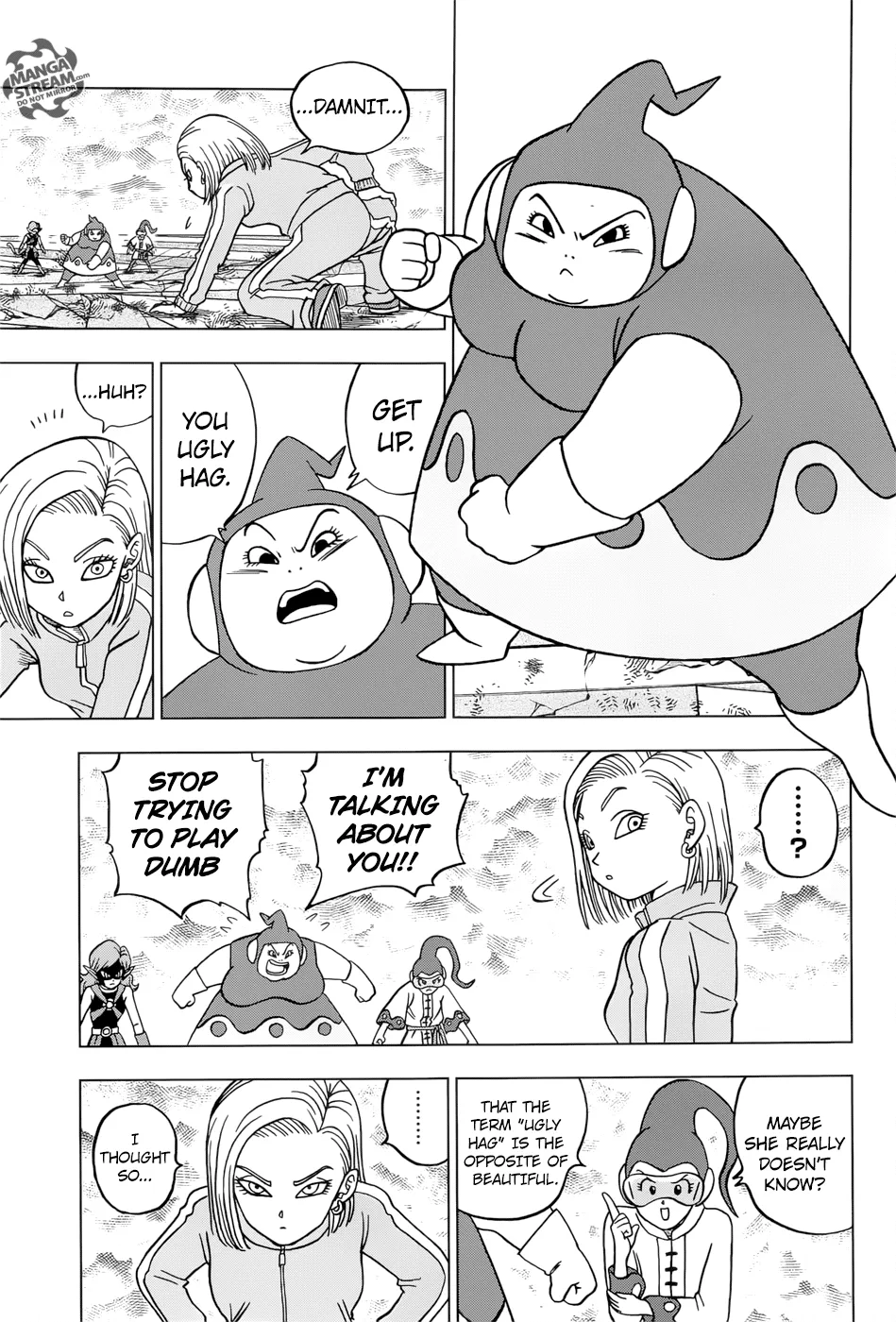 Dragon Ball Super Chapter 36 page 17 - Chapter 36: Quirky Competitors