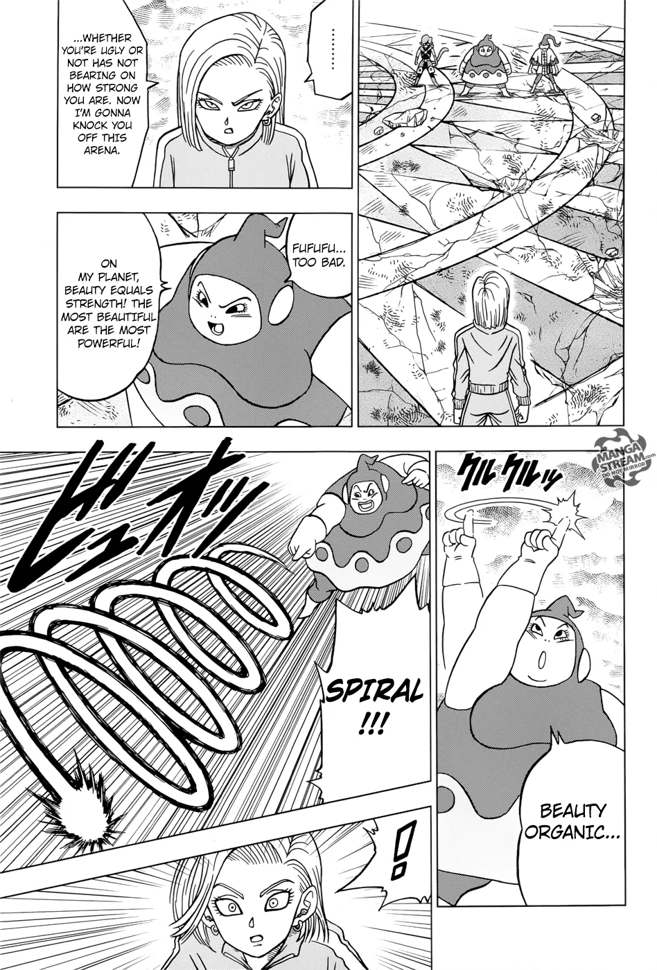 Dragon Ball Super Chapter 36 page 19 - Chapter 36: Quirky Competitors
