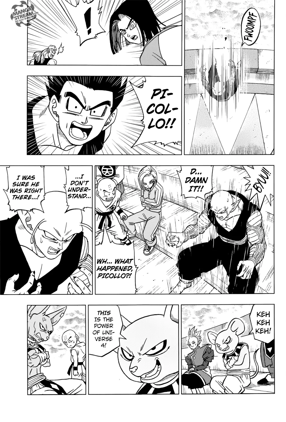 Dragon Ball Super Chapter 36 page 37 - Chapter 36: Quirky Competitors