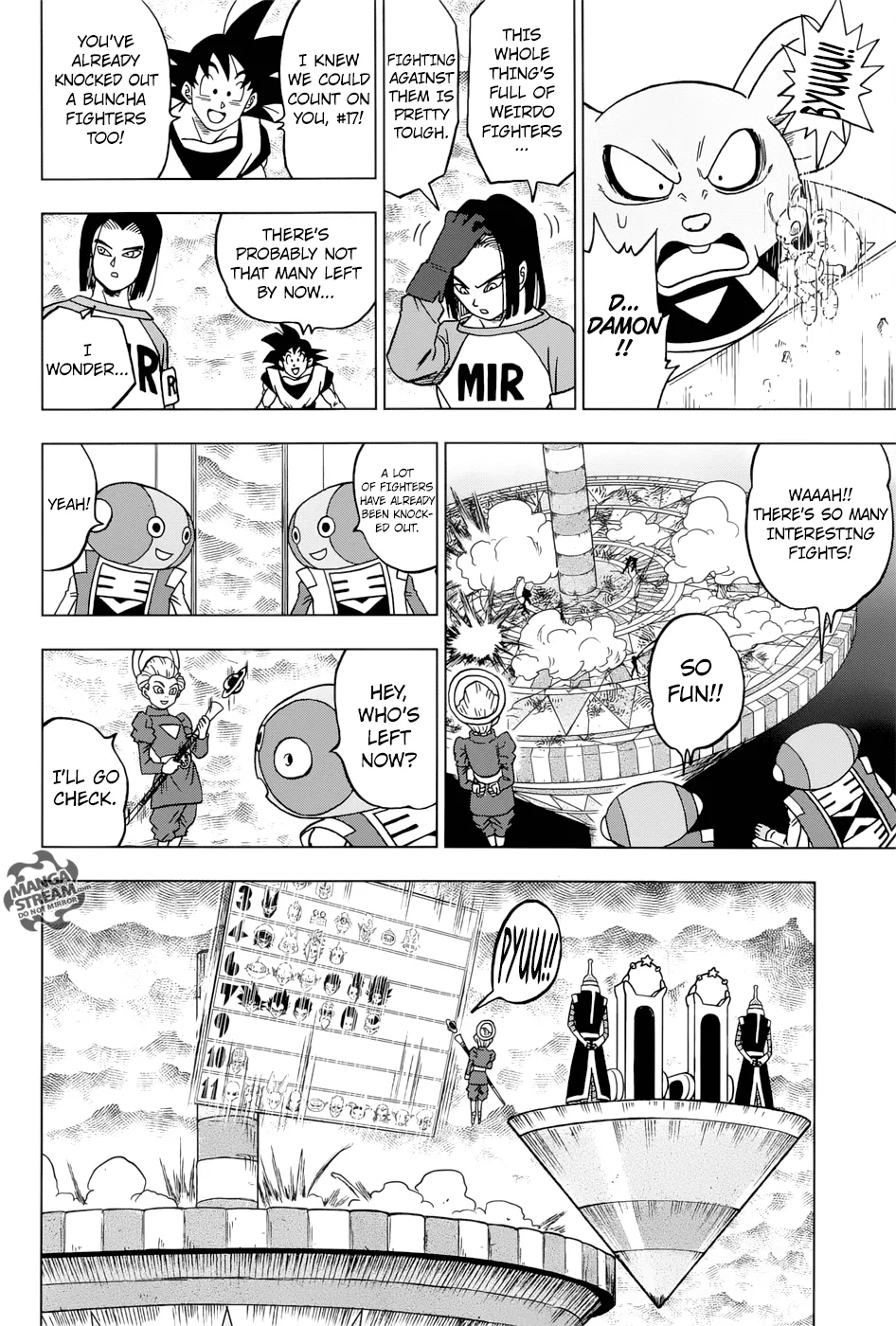 Dragon Ball Super Chapter 36 page 44 - Chapter 36: Quirky Competitors