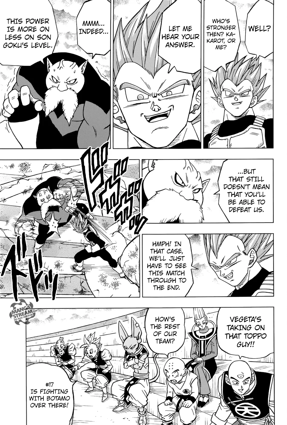 Dragon Ball Super Chapter 36 page 7 - Chapter 36: Quirky Competitors