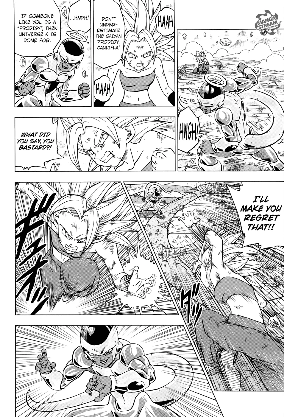 Dragon Ball Super Chapter 37 page 22 - Chapter 37: Awaken, Super Saiyan Kale