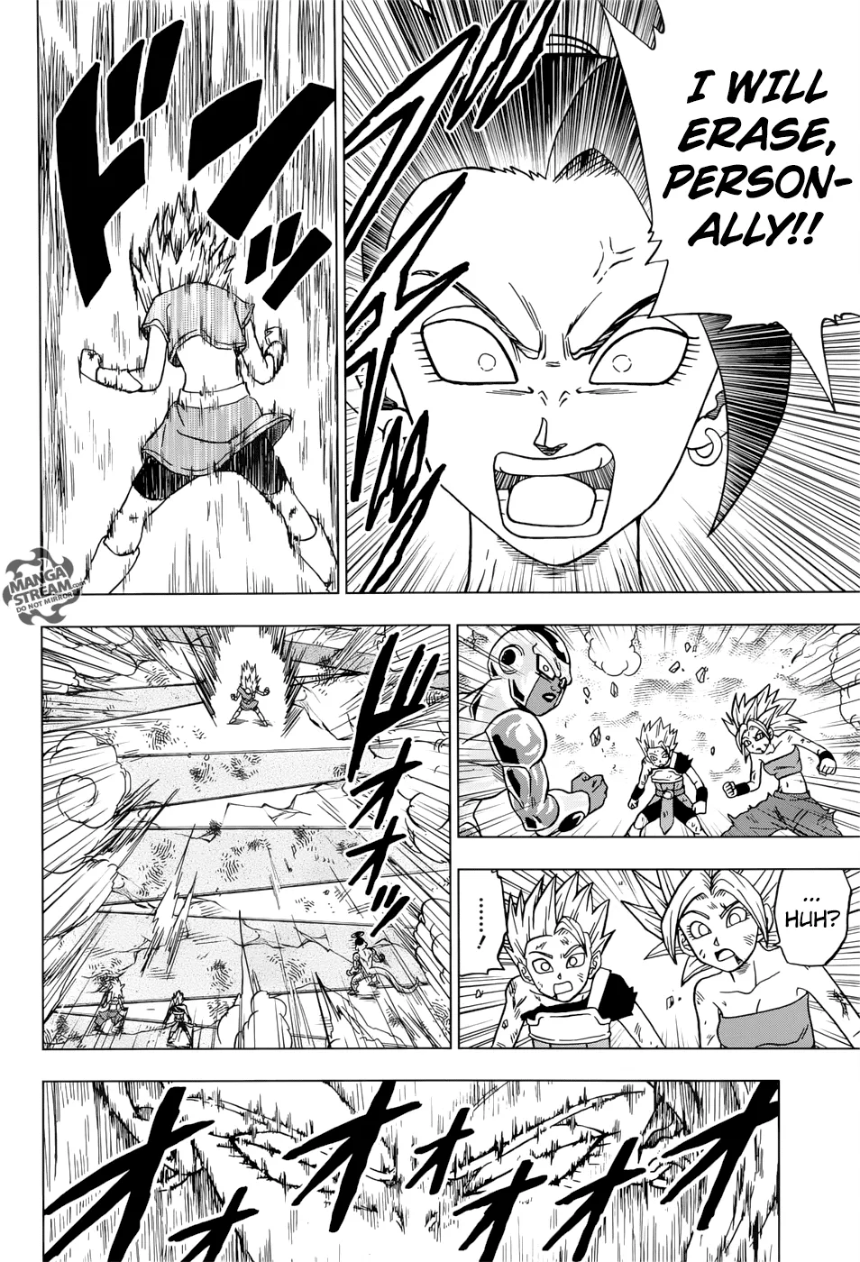 Dragon Ball Super Chapter 37 page 34 - Chapter 37: Awaken, Super Saiyan Kale