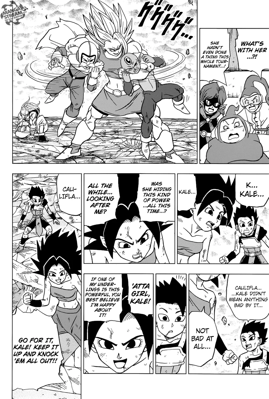 Dragon Ball Super Chapter 38 page 12 - Chapter 38: Universe 6's Last Resort