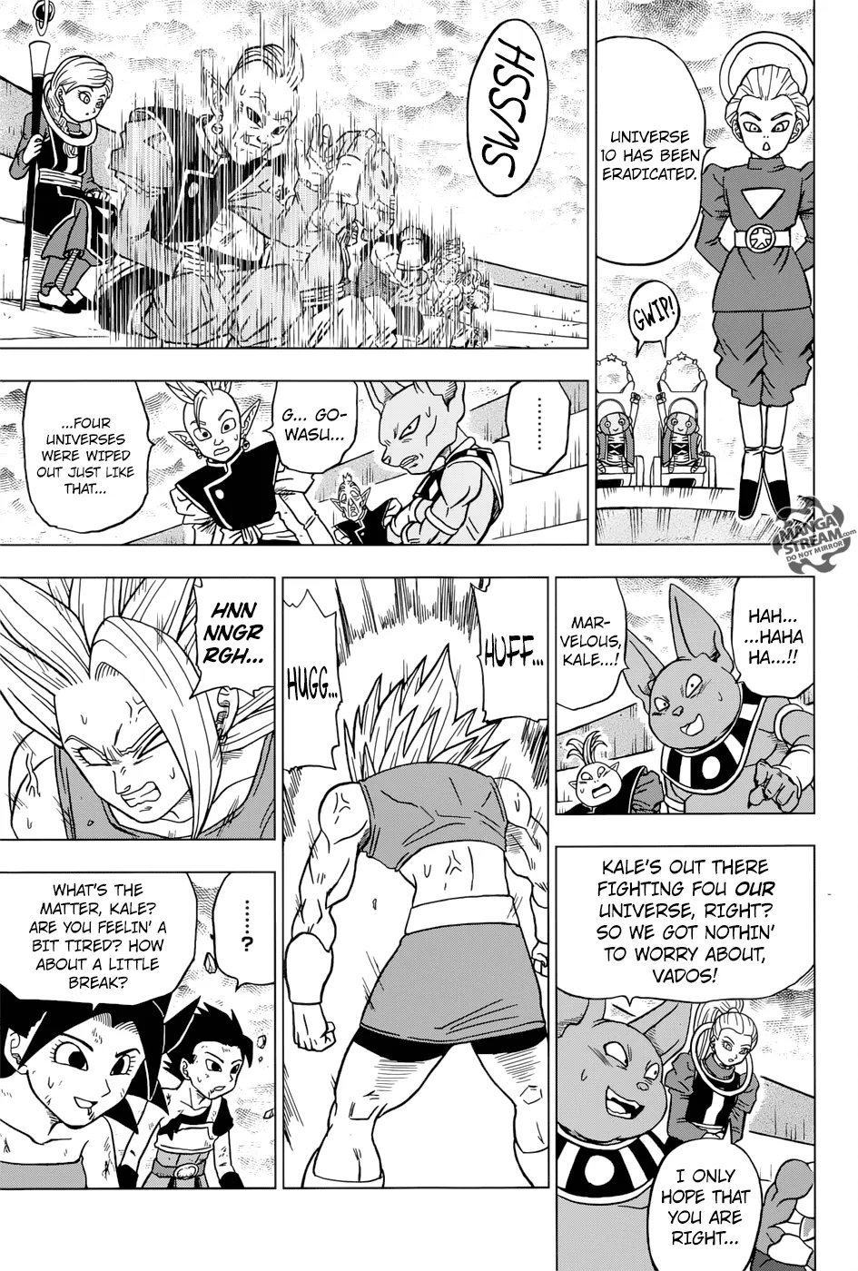 Dragon Ball Super Chapter 38 page 15 - Chapter 38: Universe 6's Last Resort