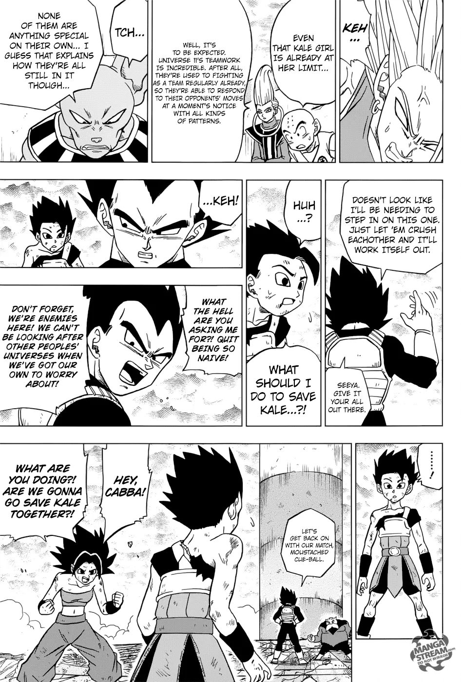 Dragon Ball Super Chapter 38 page 27 - Chapter 38: Universe 6's Last Resort