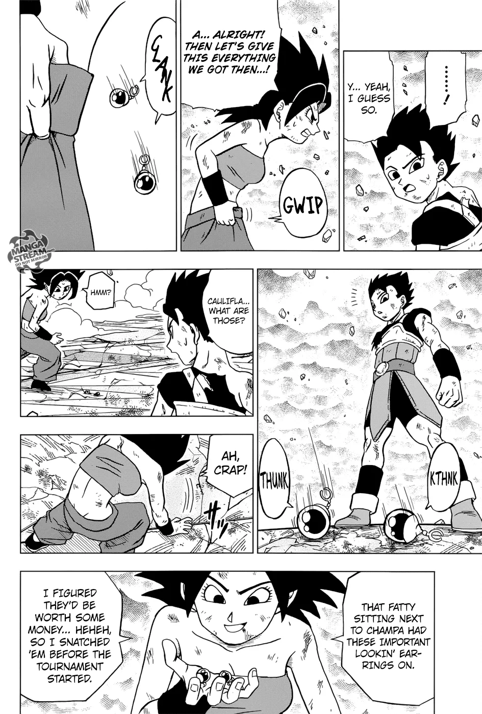 Dragon Ball Super Chapter 38 page 28 - Chapter 38: Universe 6's Last Resort