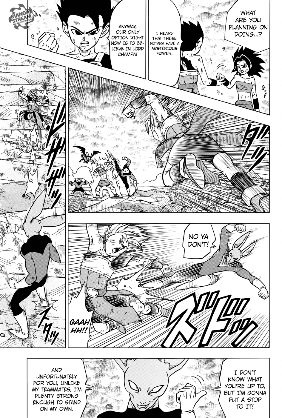 Dragon Ball Super Chapter 38 page 31 - Chapter 38: Universe 6's Last Resort
