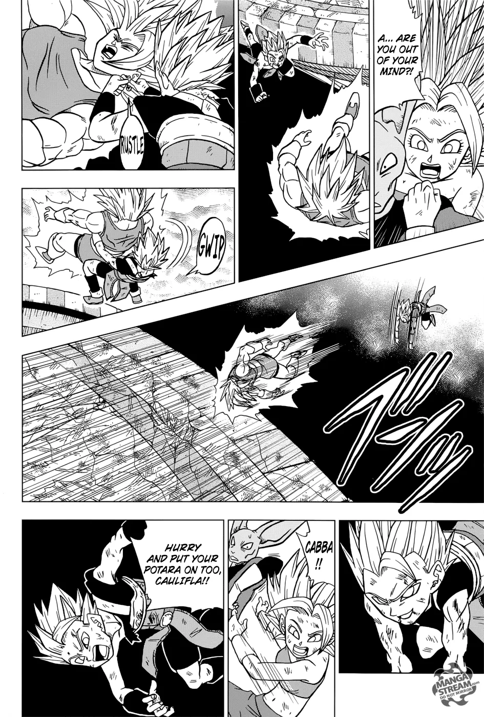 Dragon Ball Super Chapter 38 page 34 - Chapter 38: Universe 6's Last Resort