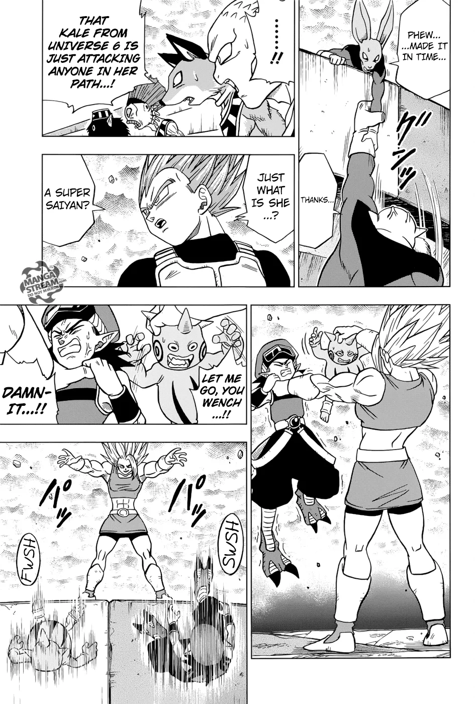 Dragon Ball Super Chapter 38 page 7 - Chapter 38: Universe 6's Last Resort