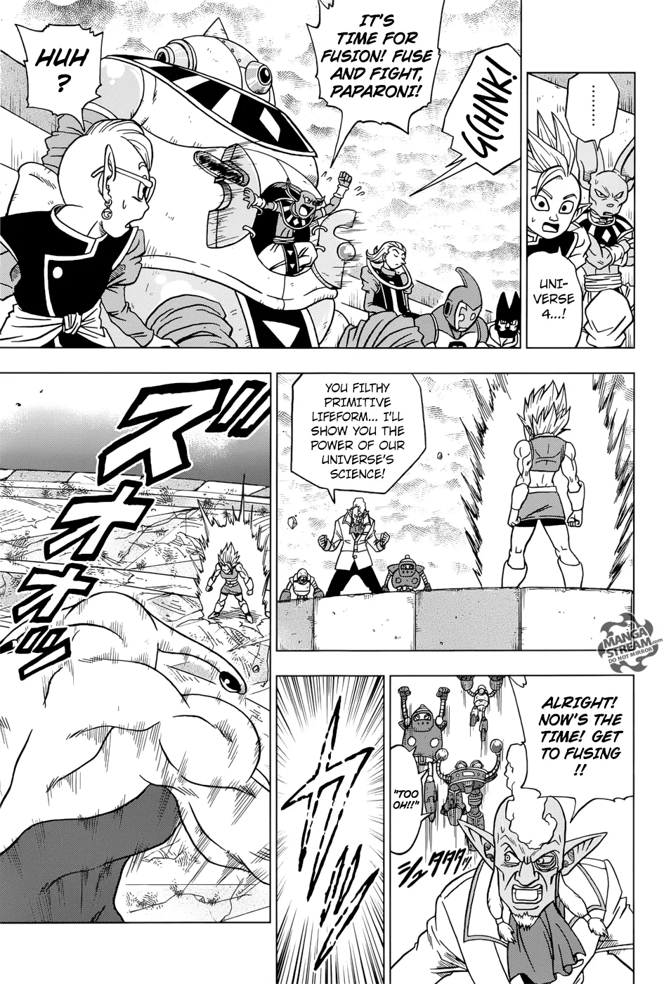 Dragon Ball Super Chapter 38 page 9 - Chapter 38: Universe 6's Last Resort