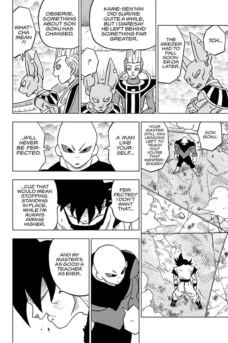 Dragon Ball Super Chapter 39 page 36 - Chapter 39: Sign of Son Goku's Awakening