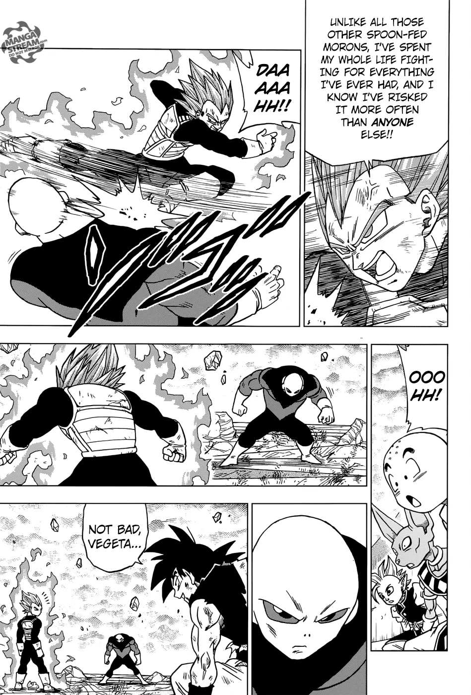 Dragon Ball Super Chapter 40 page 11 - Chapter 40: Jiren vs. Universe 7