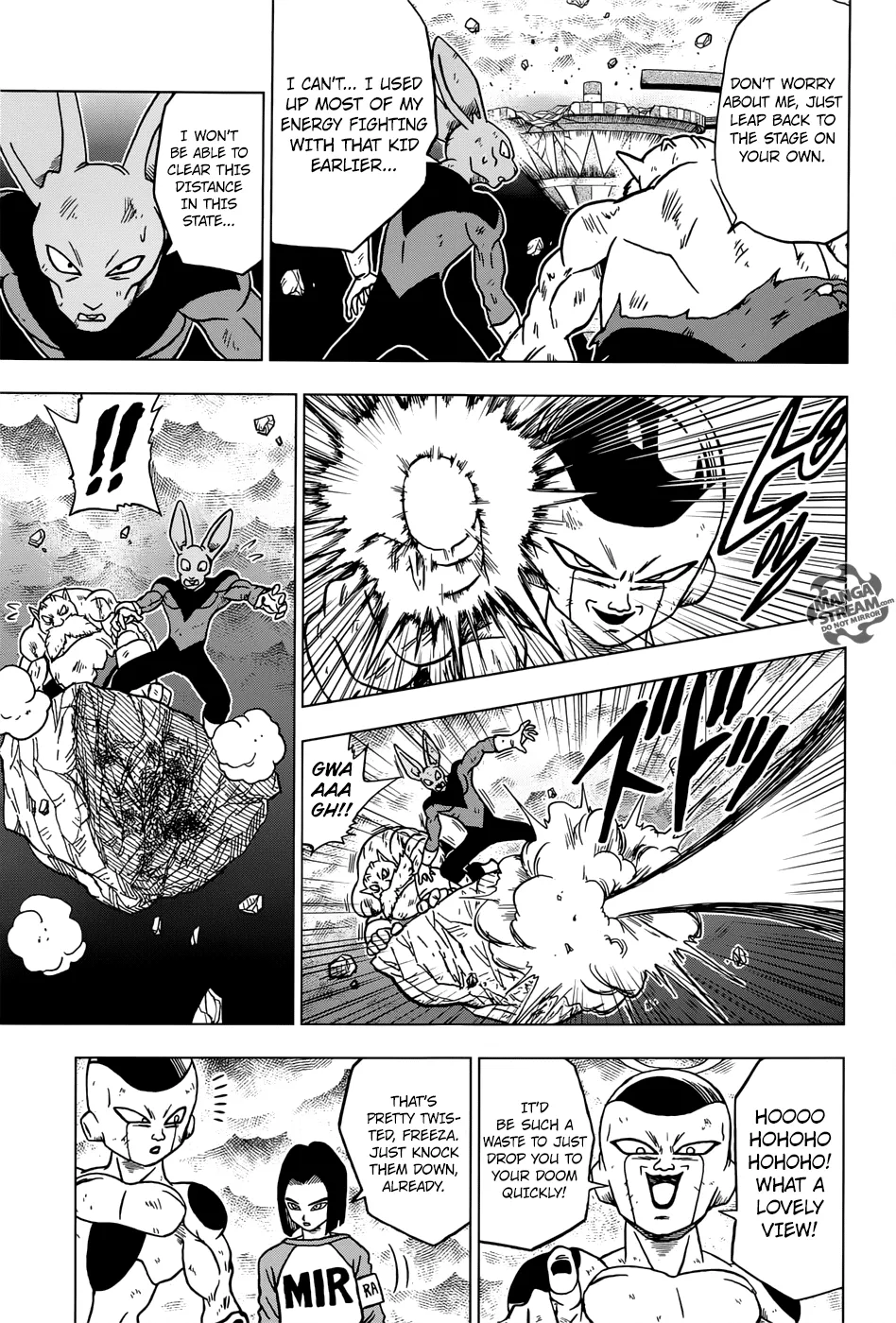 Dragon Ball Super Chapter 40 page 21 - Chapter 40: Jiren vs. Universe 7