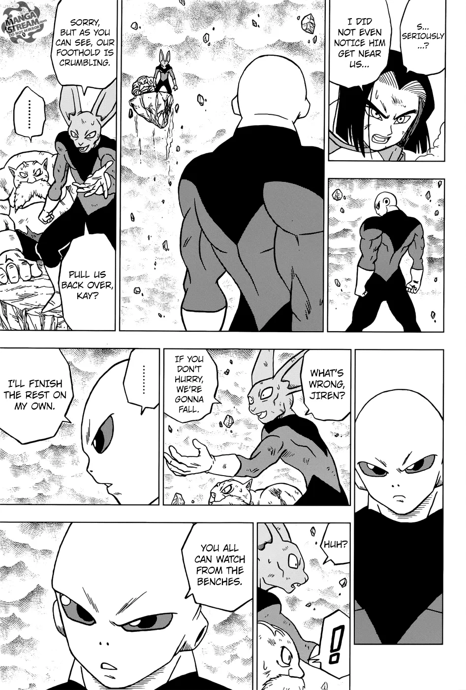 Dragon Ball Super Chapter 40 page 27 - Chapter 40: Jiren vs. Universe 7