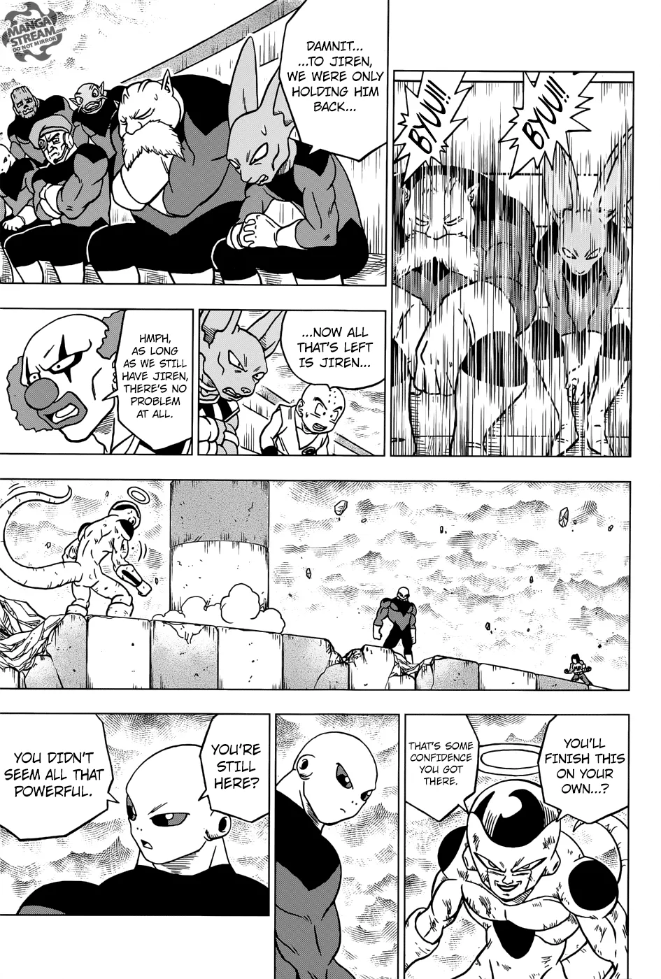 Dragon Ball Super Chapter 40 page 29 - Chapter 40: Jiren vs. Universe 7