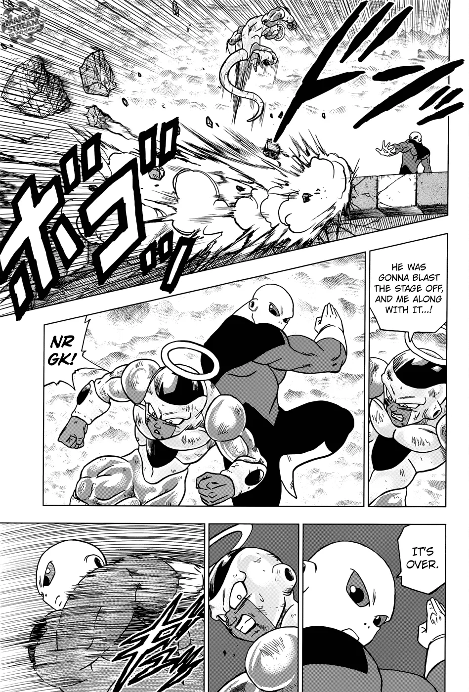Dragon Ball Super Chapter 40 page 33 - Chapter 40: Jiren vs. Universe 7