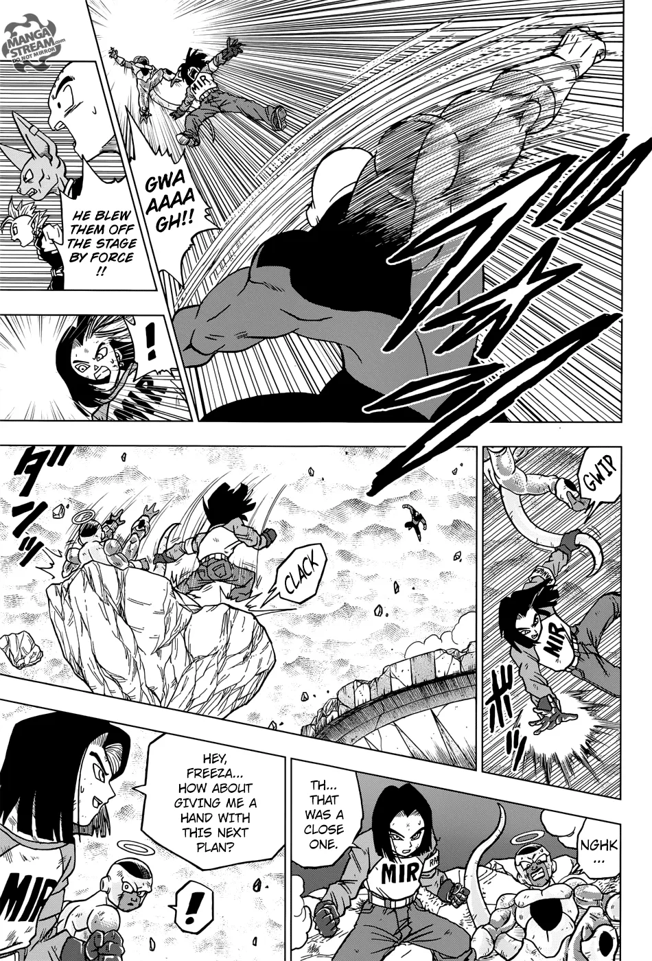 Dragon Ball Super Chapter 40 page 35 - Chapter 40: Jiren vs. Universe 7