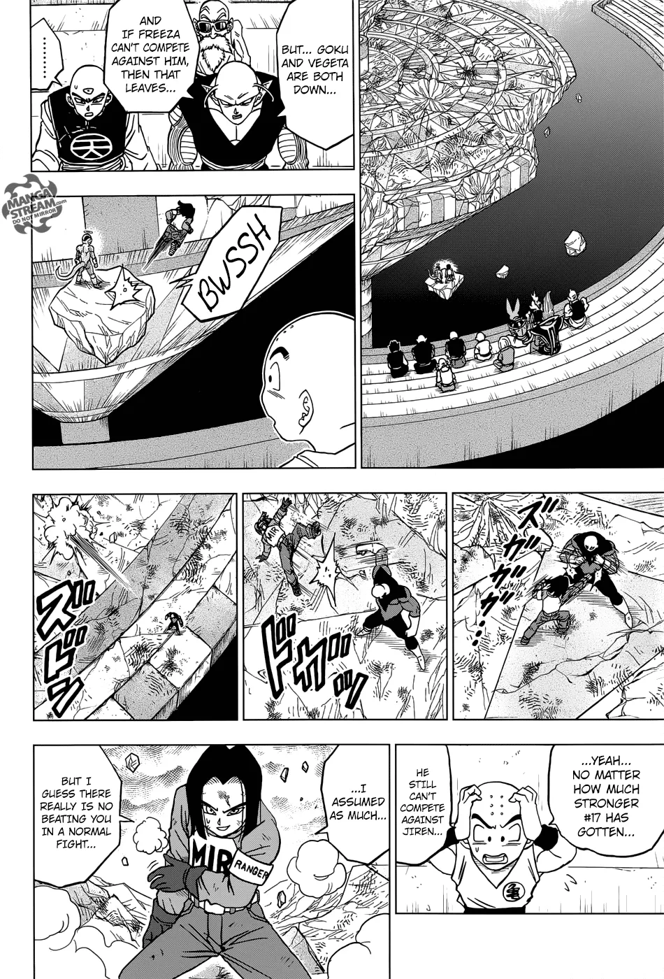 Dragon Ball Super Chapter 40 page 36 - Chapter 40: Jiren vs. Universe 7