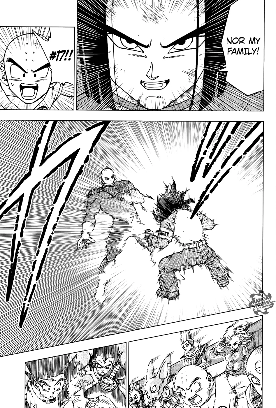 Dragon Ball Super Chapter 40 page 39 - Chapter 40: Jiren vs. Universe 7