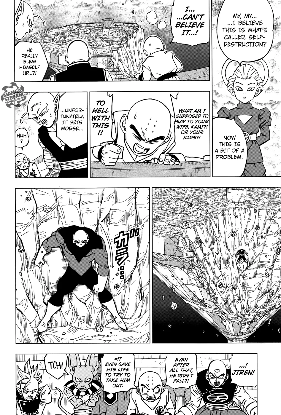 Dragon Ball Super Chapter 40 page 42 - Chapter 40: Jiren vs. Universe 7