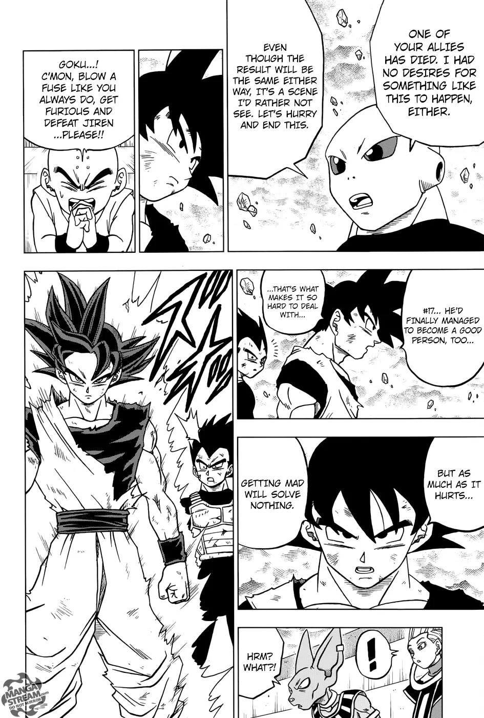 Dragon Ball Super Chapter 40 page 44 - Chapter 40: Jiren vs. Universe 7