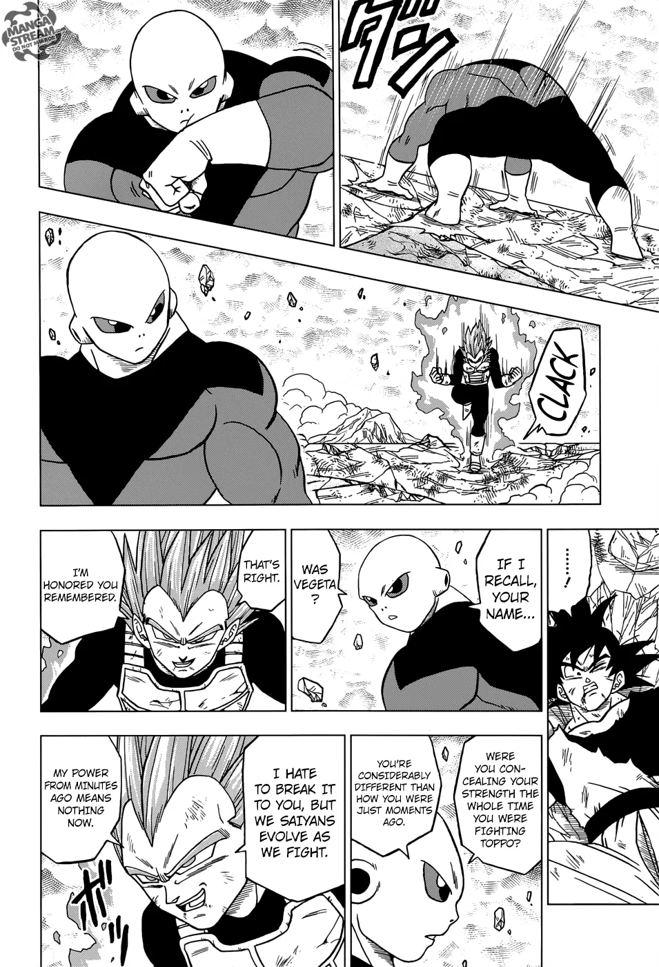 Dragon Ball Super Chapter 40 page 8 - Chapter 40: Jiren vs. Universe 7