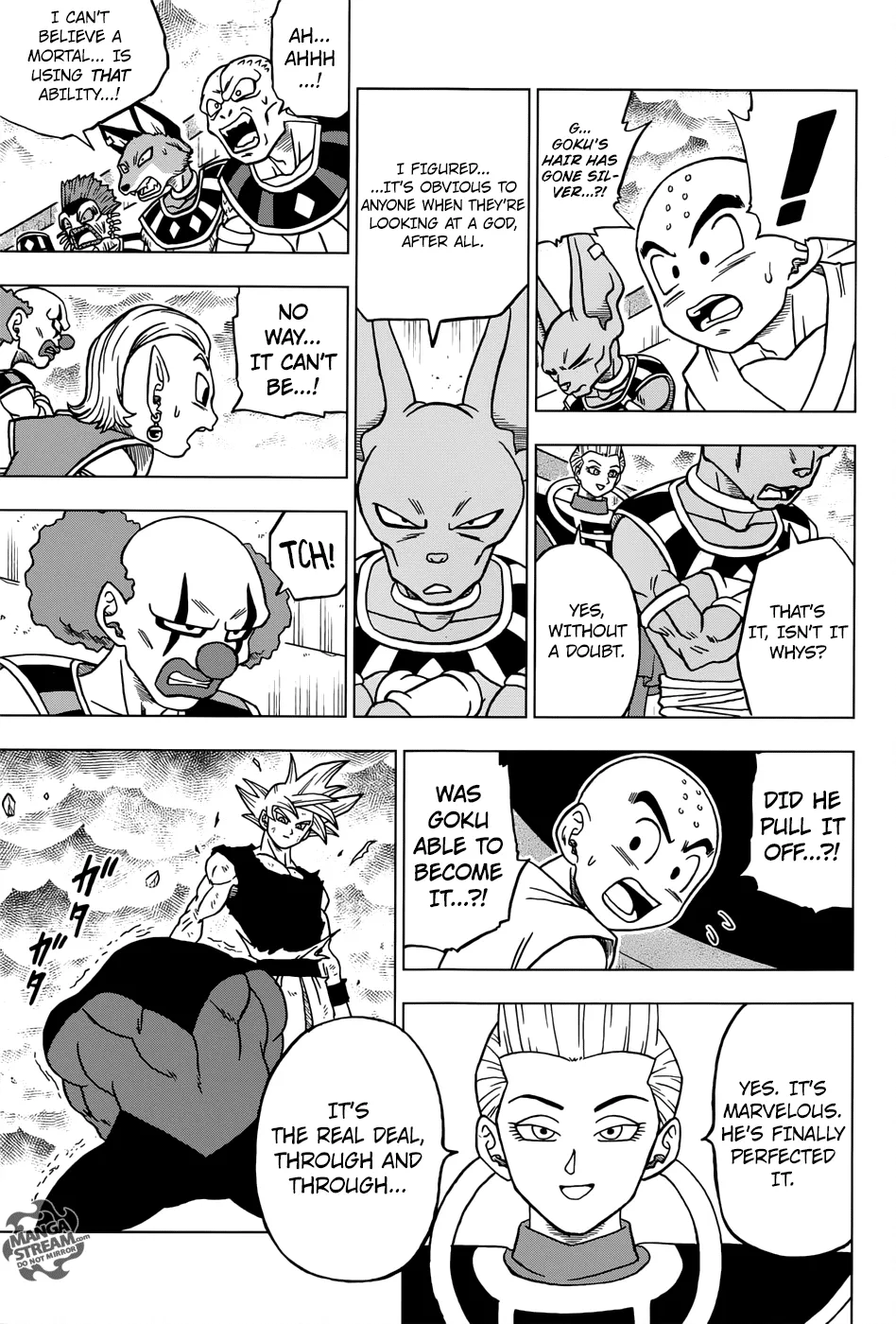 Dragon Ball Super Chapter 41 page 13 - Chapter 41: Ultra Instinct