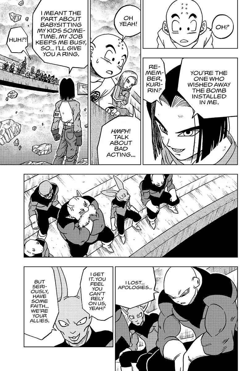 Dragon Ball Super Chapter 42 page 25 - Chapter 42: Battle's End and Aftermath