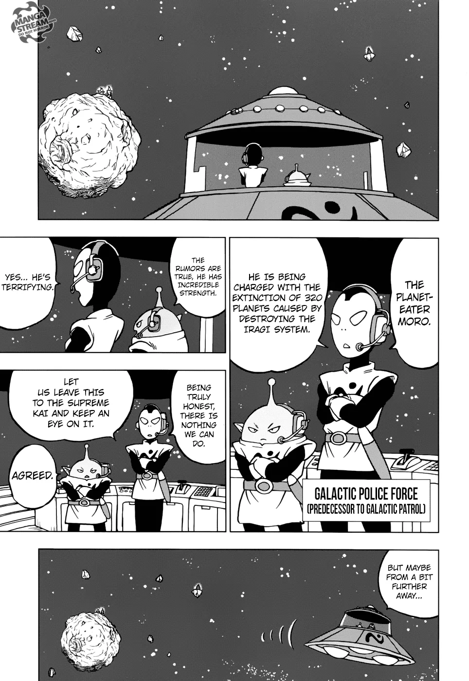 Dragon Ball Super Chapter 43 page 11 - Chapter 43: Joining the Galactic Patrol!