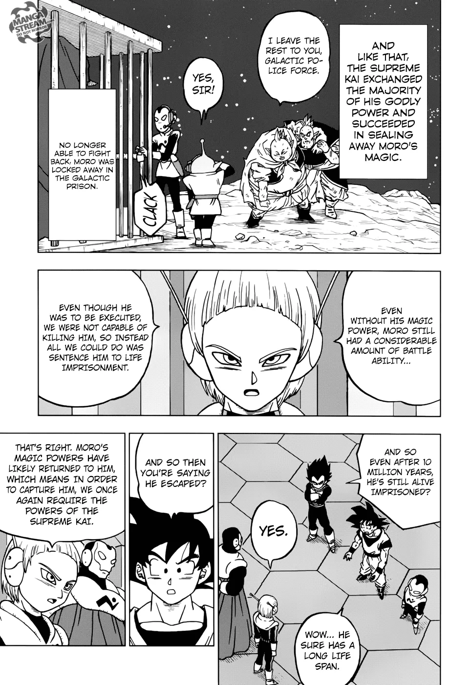 Dragon Ball Super Chapter 43 page 15 - Chapter 43: Joining the Galactic Patrol!
