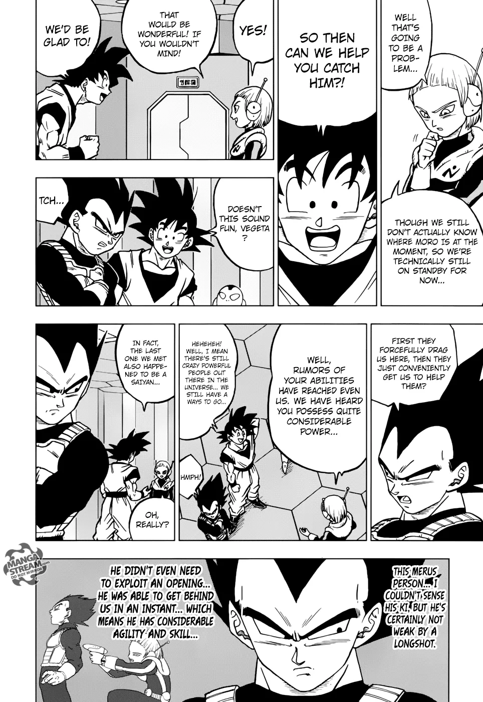 Dragon Ball Super Chapter 43 page 18 - Chapter 43: Joining the Galactic Patrol!