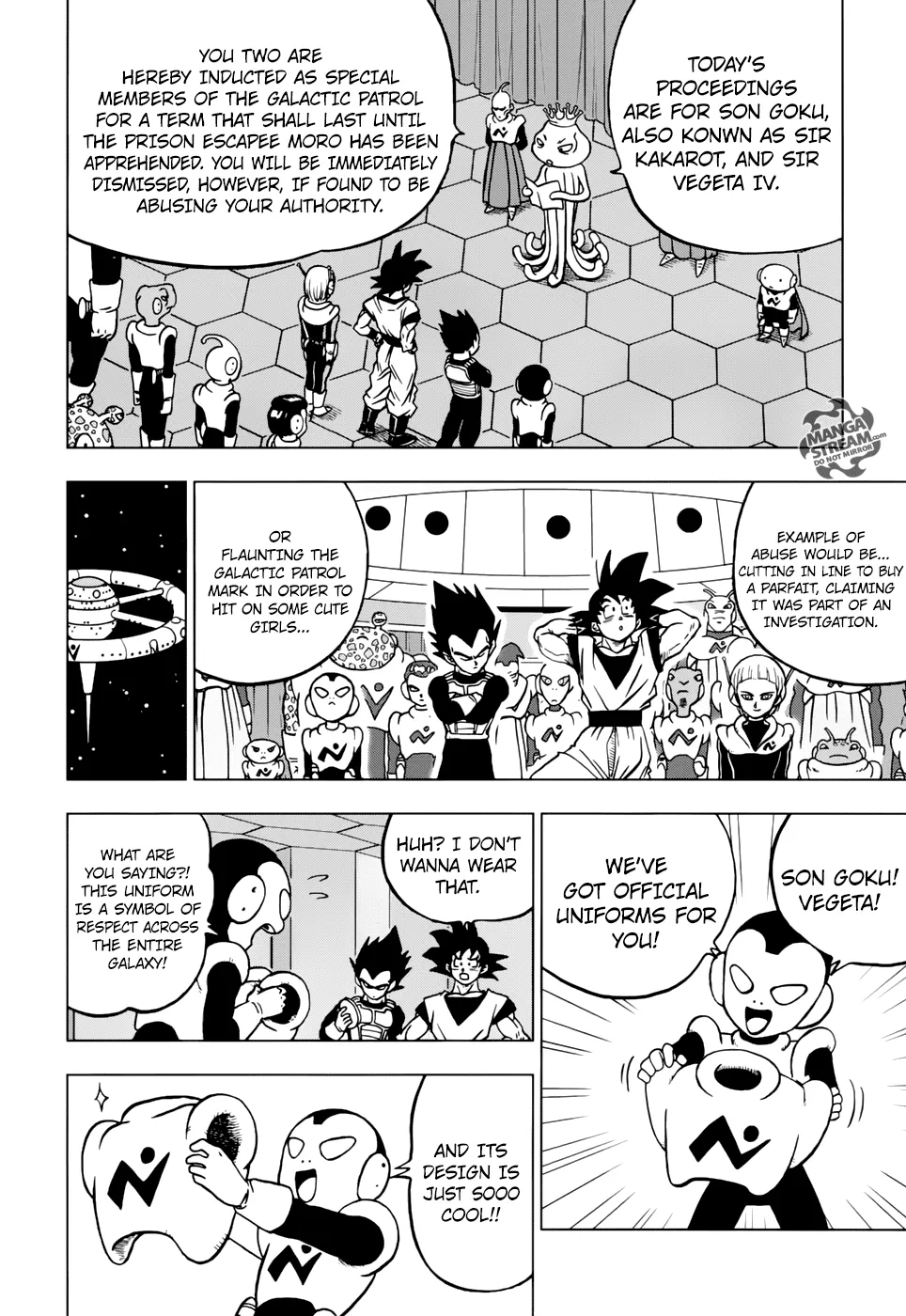 Dragon Ball Super Chapter 43 page 20 - Chapter 43: Joining the Galactic Patrol!