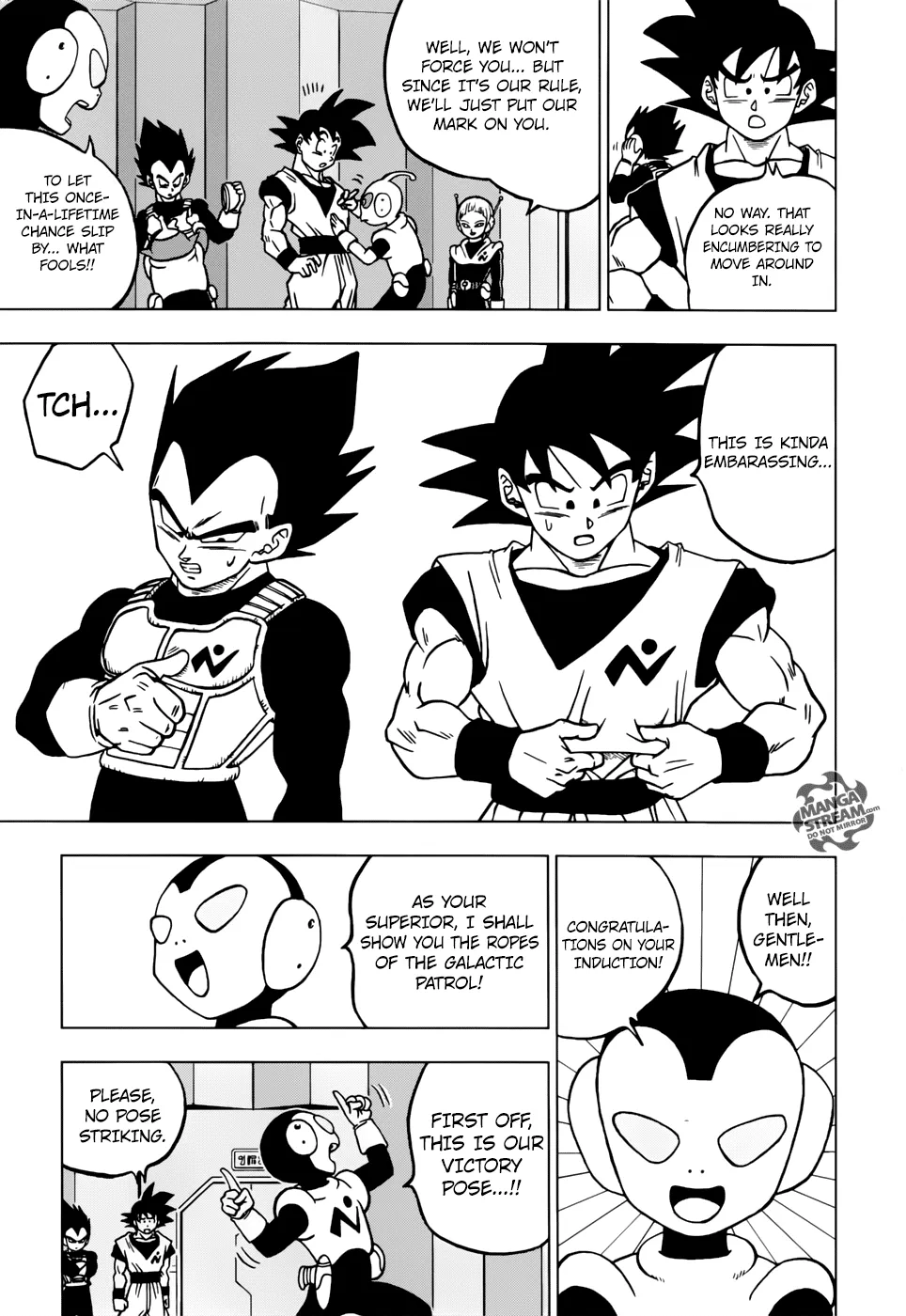 Dragon Ball Super Chapter 43 page 21 - Chapter 43: Joining the Galactic Patrol!